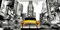 Vintage Taxi in Times Square, NYC Poster Print by Lauren - Item # VARPDX2AP3988